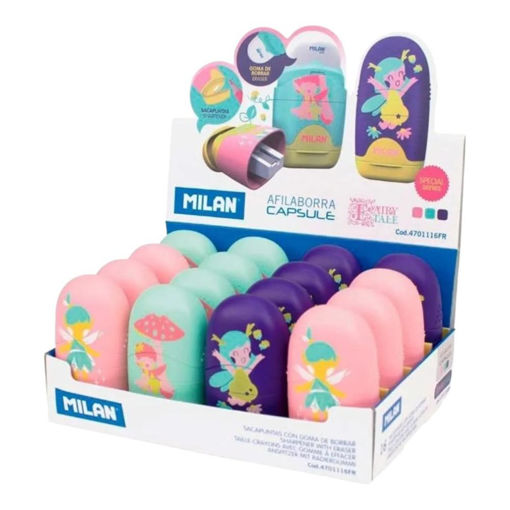Picture of MILAN ERASER & SHARPENER FAIRY TALE